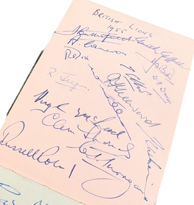 Lot 80 - CRAIG THOMAS COLLECTION - AUTOGRAPH ALBUMS