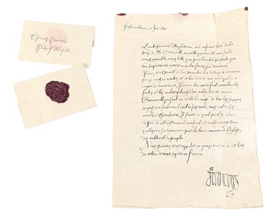 Lot 22 - WOLF HALL (2024) - SCREEN USED PROP LETTER