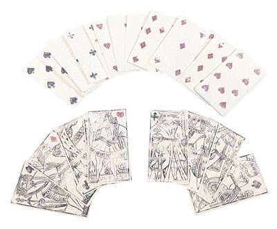 Lot 27 - WOLF HALL (2024) - SCREEN USED PROP PLAYING CARDS