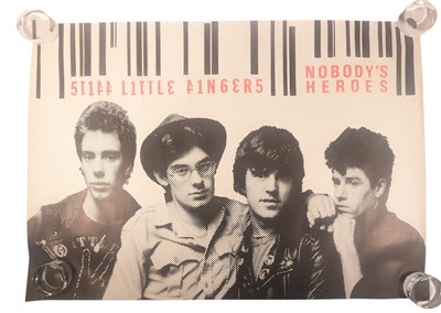 Lot 45 - PUNK - STIFF LITTLE FINGERS - NOBODY'S HEROES - ORIGINAL POSTER