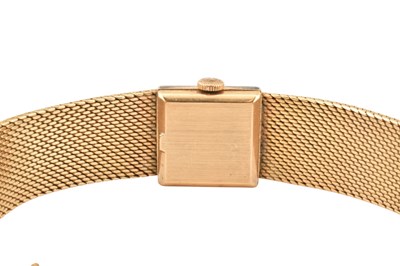 Lot 5 - 18CT GOLD LONGINES WRISTWATCH
