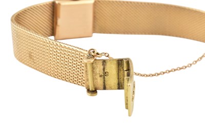 Lot 5 - 18CT GOLD LONGINES WRISTWATCH
