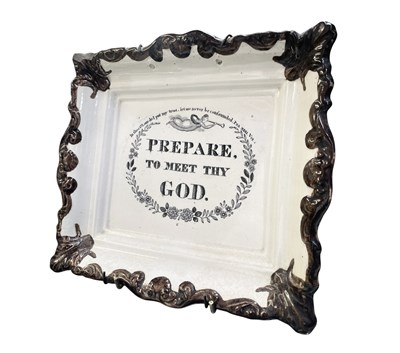 Lot 118 - 19TH CENTURY VICTORIAN RELIGIOUS WALL PLAQUE