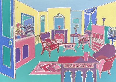 Lot 21 - KATE MARY - CONTEMPORARY ACRYLIC ON BOARD