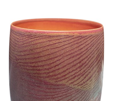 Lot 100 - PIPPIN DRYSDALE (AUSTRALIAN, 1943) - CERAMIC OVOID VASE
