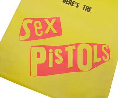 Lot 150 - PUNK - THE SEX PISTOLS - ORIGINAL 1977 BILLBOARD POSTER