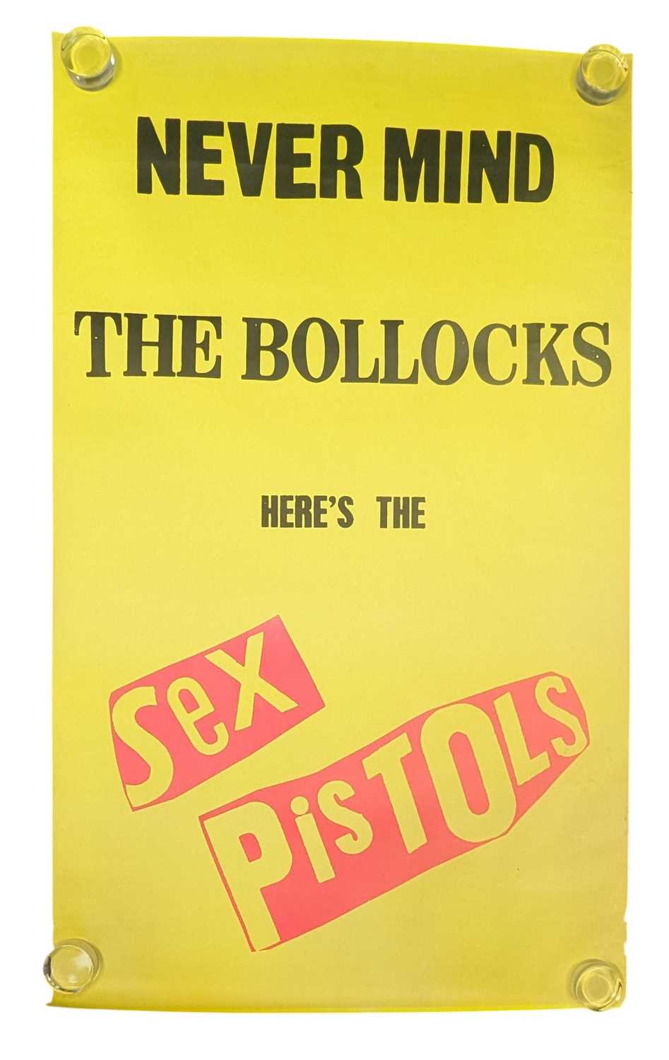 Lot 150 - PUNK - THE SEX PISTOLS - ORIGINAL 1977 BILLBOARD POSTER