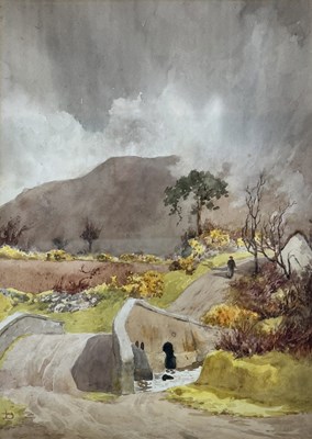 Lot 661 - LILIAN LUCY DAVIDSON, ARHA (1879-1954) - EARLY 20TH CENTURY WATERCOLOUR