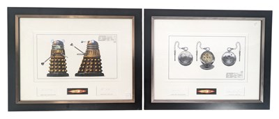 Lot 163 - DOCTOR WHO - DEPARTMENT SIX LIMITED EDITION ARTWORK