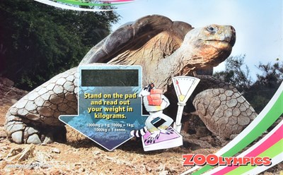Lot 102 - FORMER BRISTOL ZOO GARDENS - 'ARE YOU A HEAVYWEIGHT?' FEATURE