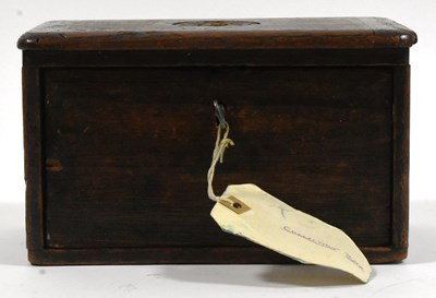 Lot 117 - FORMER BRISTOL ZOO GARDENS - VICTORIAN DONATIONS BOX