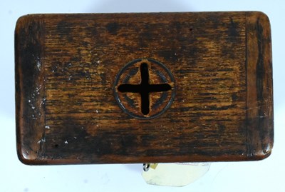 Lot 117 - FORMER BRISTOL ZOO GARDENS - VICTORIAN DONATIONS BOX