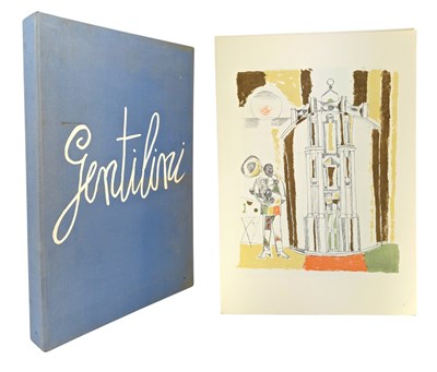 Lot 79 - GENTILINI, FRANCO [ ED. GUZZI, VIRGILIO] - 1970 GENTILINI: L'OPERA GRAFICA