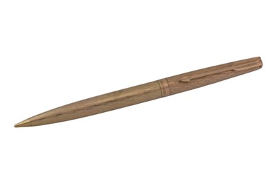 Lot 4 - PARKER PAIR OF CASED HALLMARKED 9CT GOLD PENS