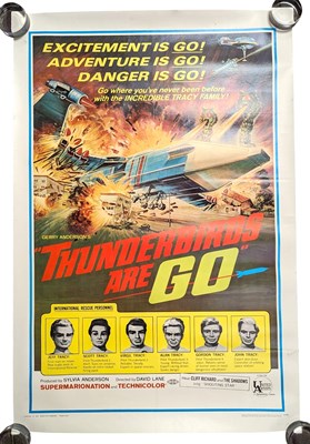 Lot 125 - THUNDERBIRDS ARE GO (1966) - US ONE SHEET MOVIE POSTER
