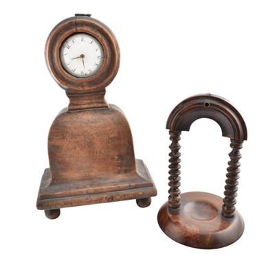 Lot 63 - GEORGE lll NAME DIAL SILVER POCKET WATCH & STANDS