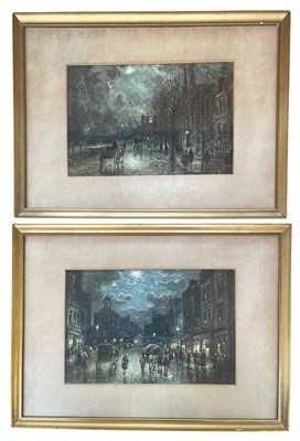 Lot 366 - WILLIAM MANNERS (BRITISH, 1860-1930) - PAIR OF WATERCOLOURS ON PAPER PAINTINGS