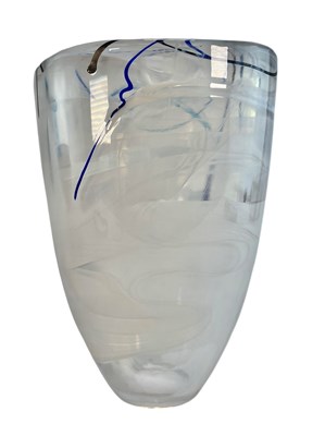 Lot 464 - ANNA EHRNER FOR KOSTA BODA - CONTRAST RANGE - LARGE VASE