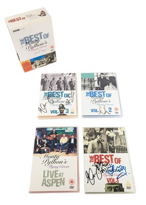 Lot 55 - BRITISH COMEDY - MONTY PYTHON - SIGNED DVD SET