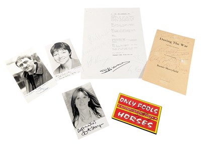 Lot 75 - ONLY FOOLS & HORSES - COLLECTION OF AUTOGRAPHS