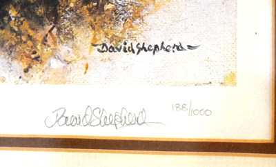 Lot 259 - FORMER BRISTOL ZOO GARDENS - DAVID SHEPHERD (1931-2017) - ELEPHANT - SIGNED PRINT