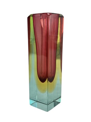 Lot 213 - 20TH CENTURY SOMMERSO GLASS VASE