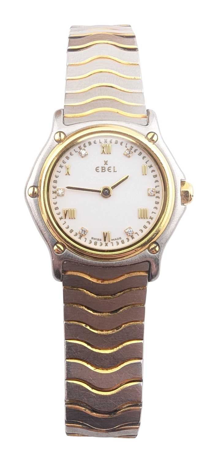 Lot 83 - EBEL SPORTS CLASSIQUE WRISTWATCH STAINLESS STEEL
