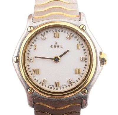 Lot 83 - EBEL SPORTS CLASSIQUE WRISTWATCH STAINLESS STEEL