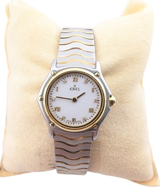 Lot 83 - EBEL SPORTS CLASSIQUE WRISTWATCH STAINLESS STEEL