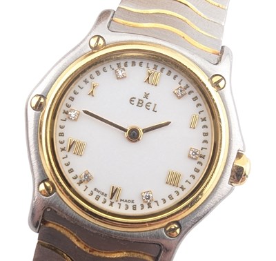 Lot 83 - EBEL SPORTS CLASSIQUE WRISTWATCH STAINLESS STEEL