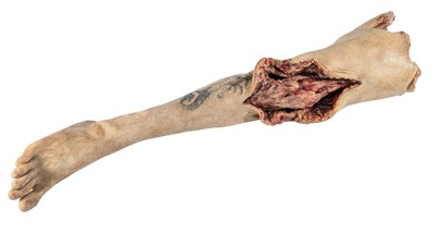 Lot 33 - POLDARK (BBC DRAMA SERIES) - SCREEN MATCHED SEVERED LEG PROP