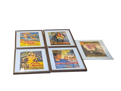 Lot 646 - FIVE VINTAGE 20TH CENTURY FRENCH FILM POSTERS
