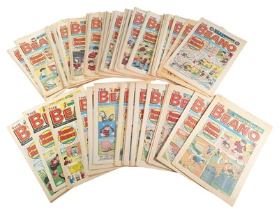Lot 47 - STEPHEN MERCHANT'S CHILDHOOD BEANO COLLECTION