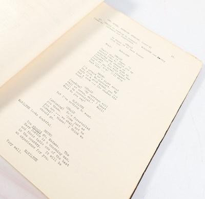 Lot 10 - THE KISS OF THE VAMPIRE (1963) - HAMMER HORROR - ORIGINAL SCRIPT