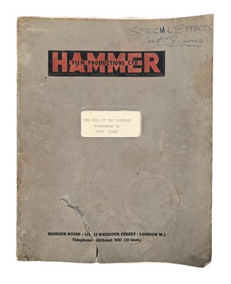Lot 10 - THE KISS OF THE VAMPIRE (1963) - HAMMER HORROR - ORIGINAL SCRIPT