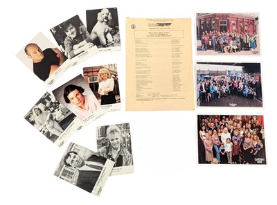 Lot 53 - EASTENDERS (BRITISH SOAP) - ORIGINAL SCRIPT AND CAST AUTOGRAPHS