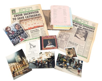 Lot 96 - THE CHOIR (BBC MINI SERIES 1995) - PROPS, SCRIPTS & PHOTOGRAPHS