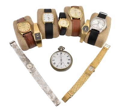 Lot 388 - COLLECTION OF WRISTWATCHES & A POCKET WATCH