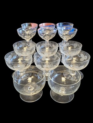 Lot 70 - COLLECTION OF 19TH CENTURY VICTORIAN GLASSWARE