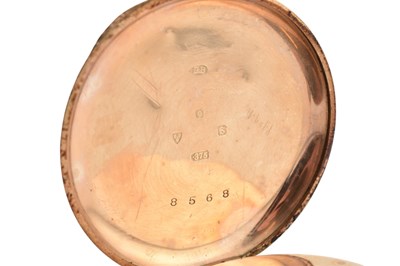 Lot 56 - HALLMARKED 9CT GOLD POCKET WATCH