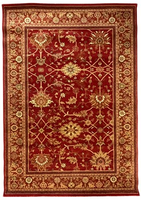 Lot 516 - CONTEMPORARY ROYAL KESHAN AGRA HANDMADE 100% WOOL PILE FLOOR CARPET RUG