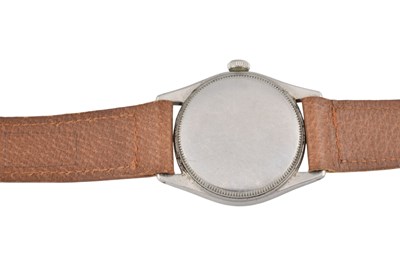 Lot 40 - 1940s ROLEX OYSTER ROYAL STAINLESS STEEL WRISTWATCH