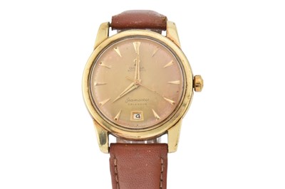 Lot 135 - 1950S OMEGA SEAMASTER AUTOMATIC CALENDAR WRISTWATCH