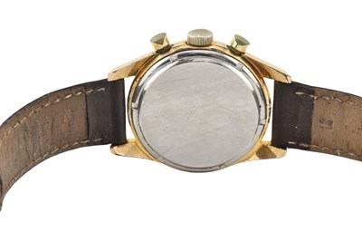 Lot 26 - VINTAGE CARRERA HEUER GOLD PLATED WRISTWATCH