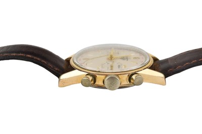 Lot 26 - VINTAGE CARRERA HEUER GOLD PLATED WRISTWATCH