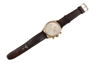 Lot 26 - VINTAGE CARRERA HEUER GOLD PLATED WRISTWATCH