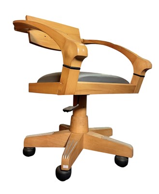Lot 80 - MASSIMO SCOLARI X GIORGETTI - ' SPRING ' SWIVEL OFFICE CHAIR