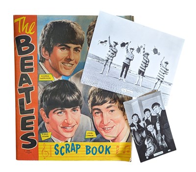 Lot 65 - THE BEATLES - VINTAGE SCRAP BOOK & PHOTOGRAPHS