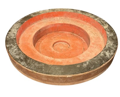 Lot 304 - 20TH CENTURY LARGE INDUSTRIAL WHEEL CAST