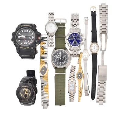 Lot 418 - COLLECTION OF 10 ASSORTED WATCHES